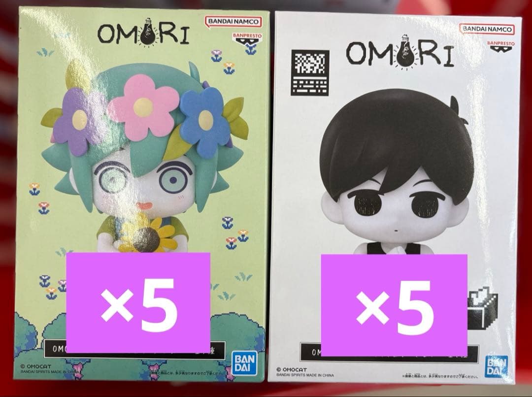 OMORI おすわりフィギュア バジル オモリ