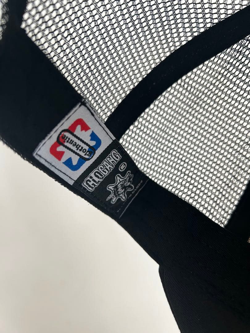 GLO GANG トラッカーハット ブラック グローギャング キャップ