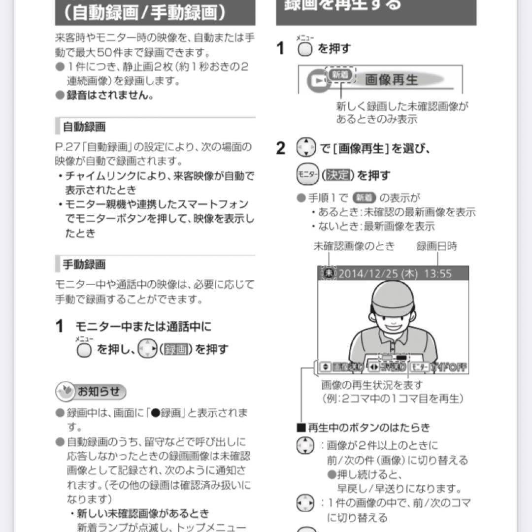 2986-Z Panasonic ドアモニVL-SDM310 未使用
