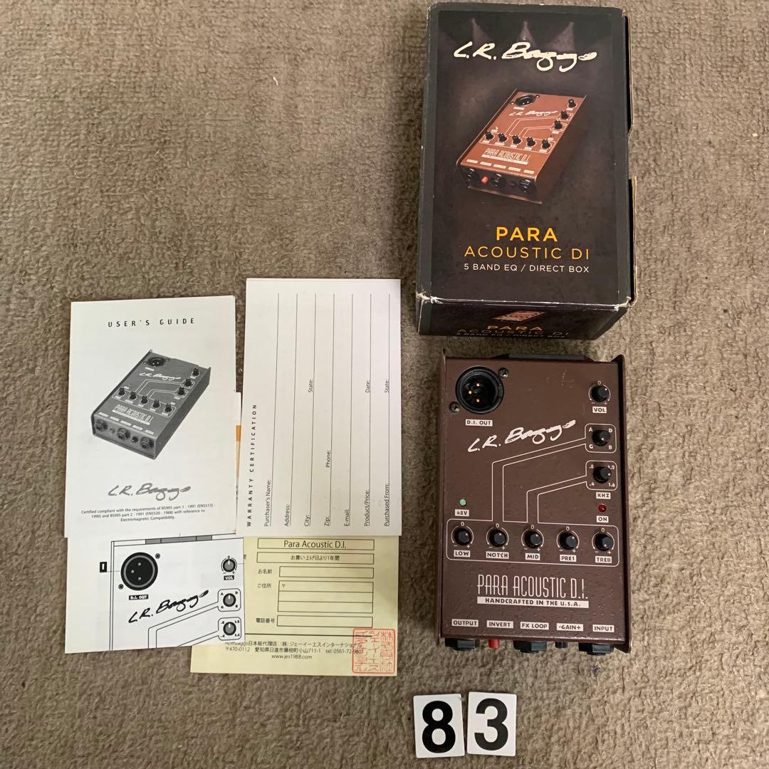 L.R.Baggs Para acoustic D.I. パラアコースティック