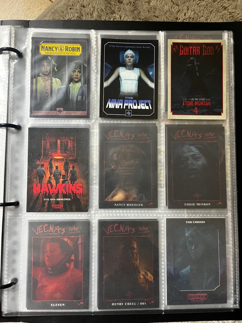 ストレンジャー・シングス トレーディングカードセット