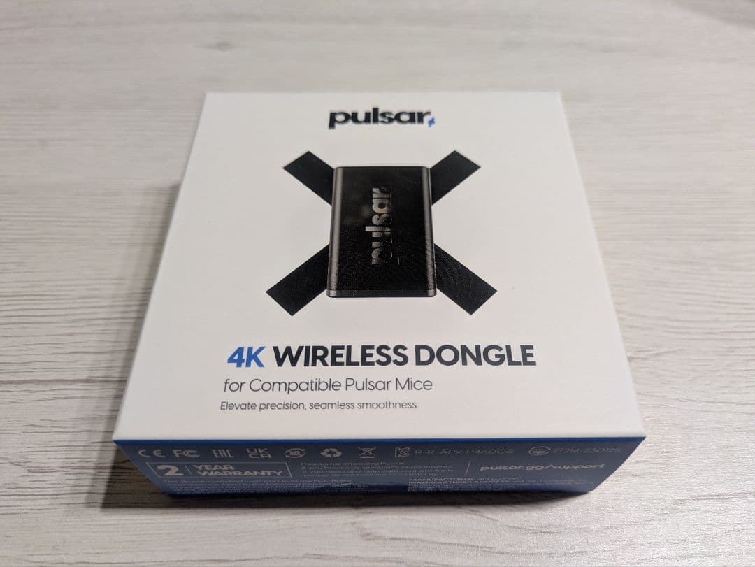 マウス・トラックボール Pulsar X2H FR2 Edition(Medium)+4K Dongle