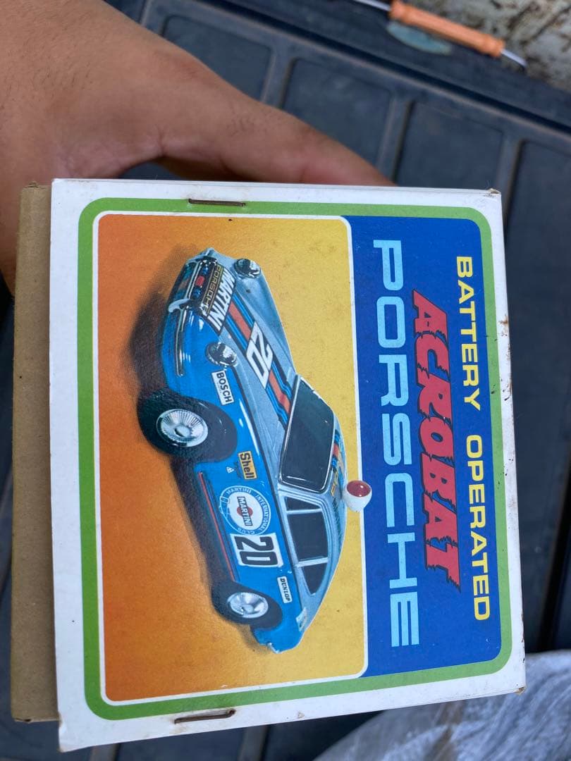 1/16スケール ポルシェ911マティーニレーシング仕様 ブリキ模型