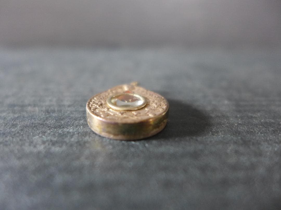 時代物　明治時代 大日本帝国　日本赤十字社記念　方位磁石付き　日赤社員総会記念