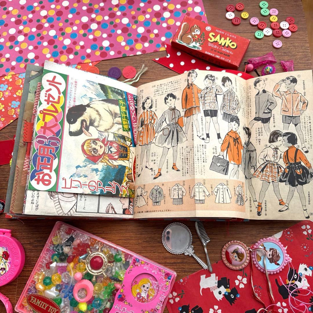 【RIkA】 昭和レトロ ジャンクジャーナル ラベル 紙モノ