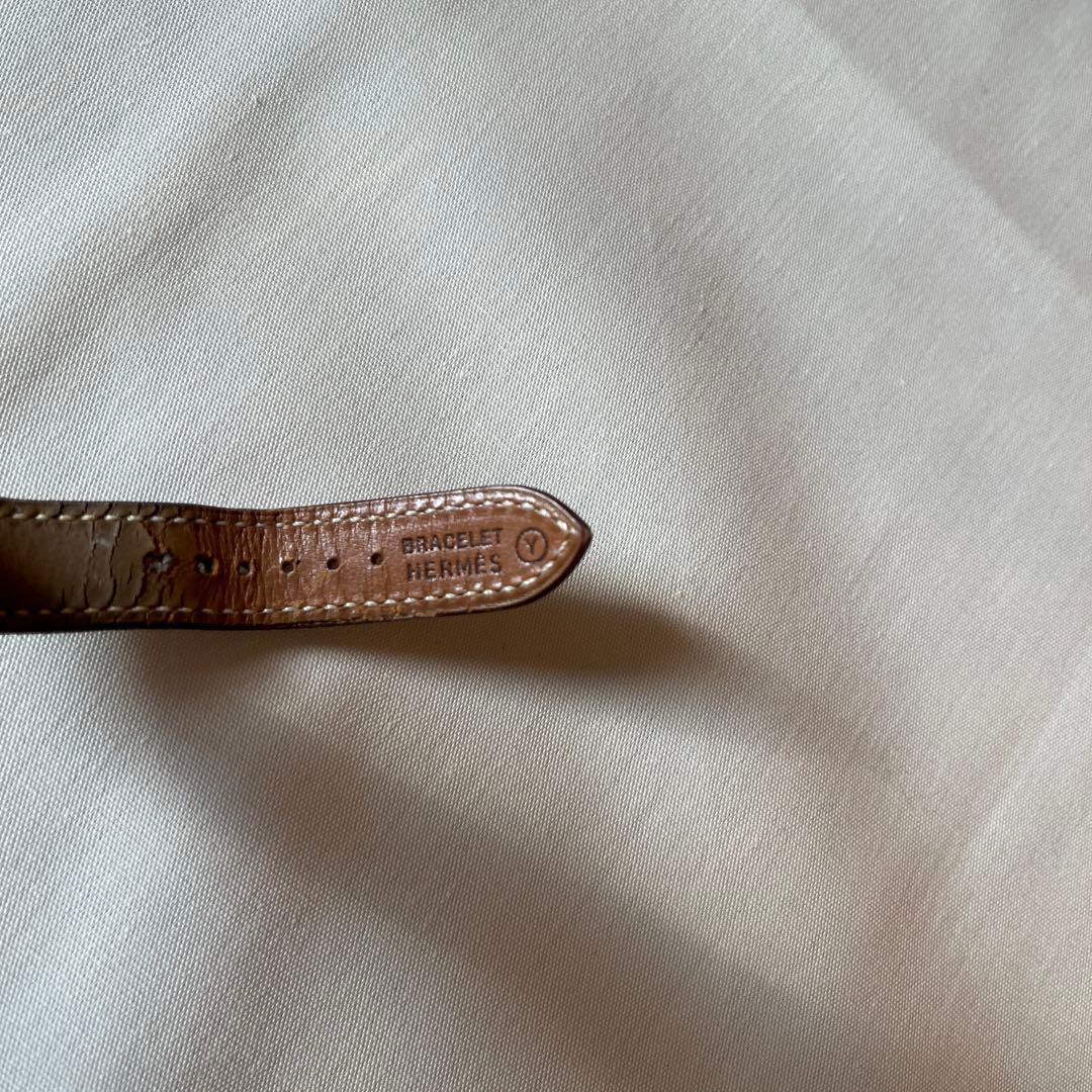 エルメスHウォッチ　キャメル　腕時計