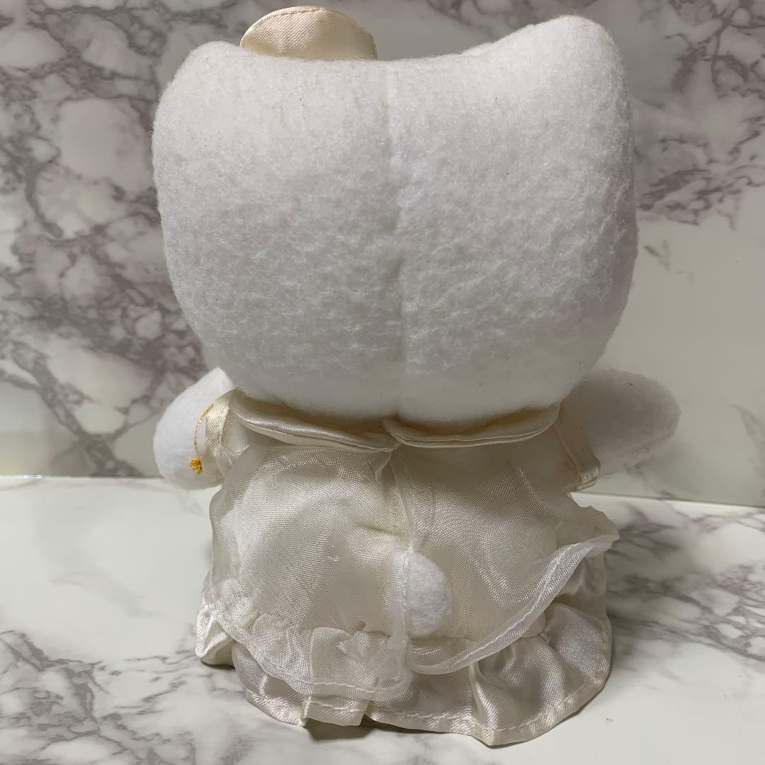 Sanrio ハローキティ ぬいぐるみ S パール　ホワイトキティ