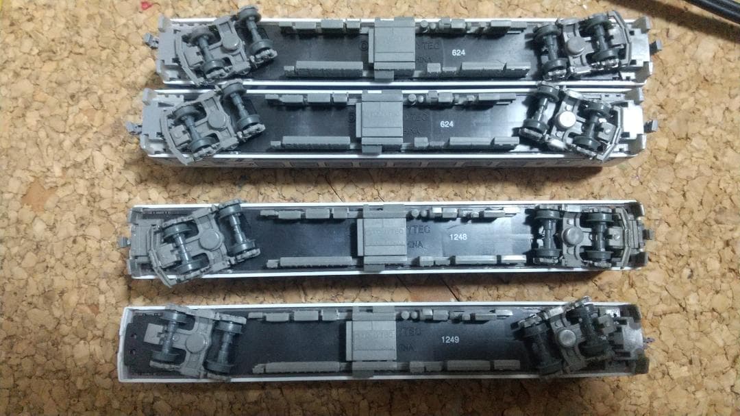 k*o様 鉄コレ　北越急行ほくほく線　HK100旧塗装 2両セット*2 ジャンク