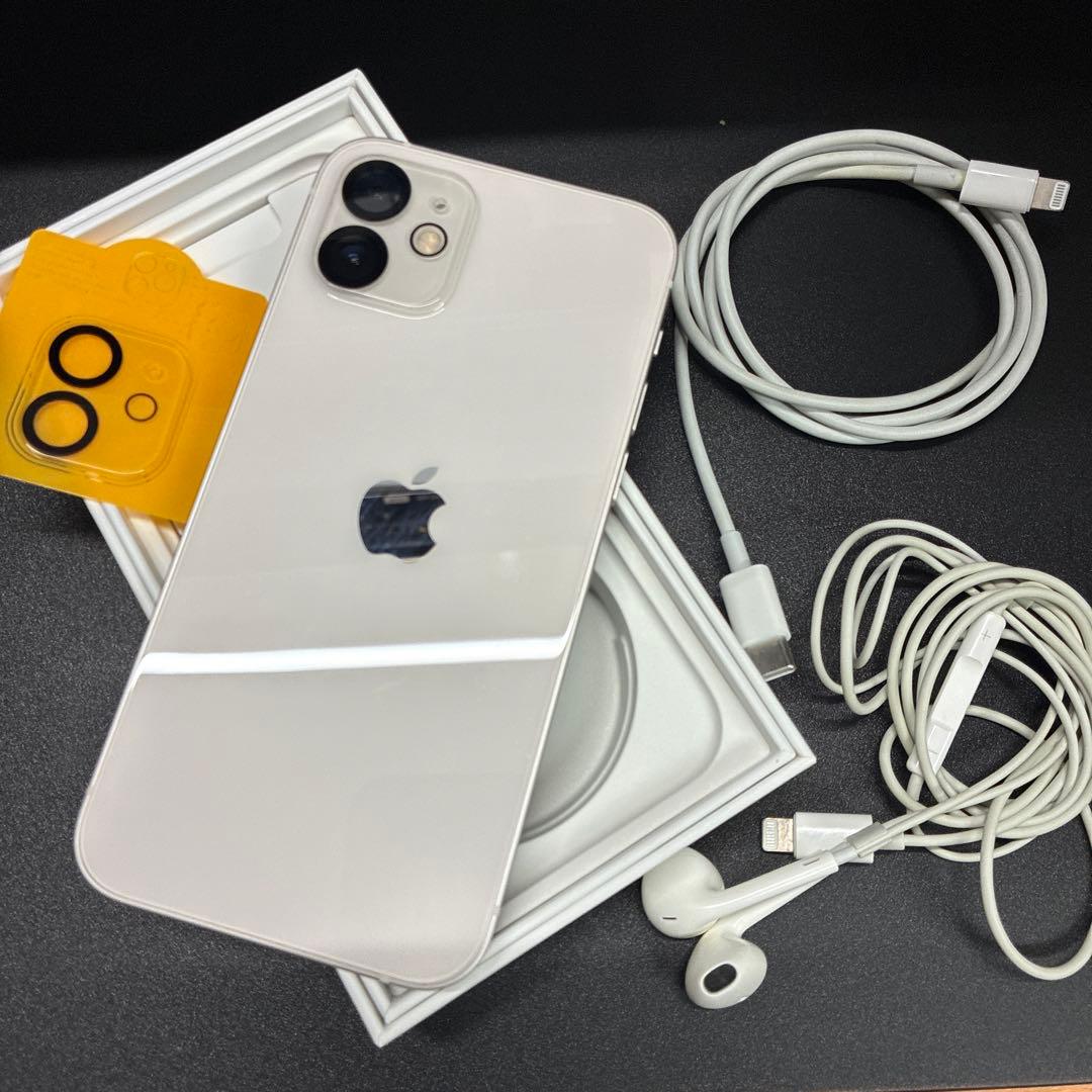 超美品 iPhone12 ホワイト64GB 値下げ可