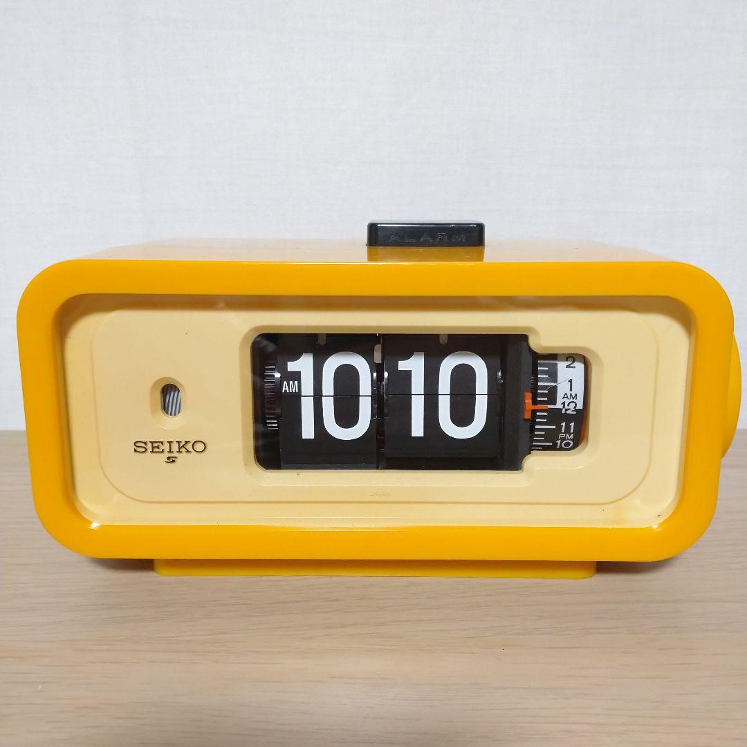 SEIKO DP666T パタパタ時計 昭和 レトロ 置時計 可動品