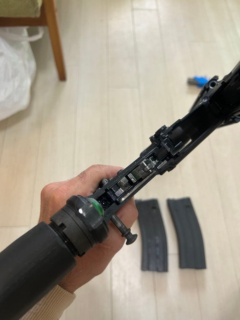 【東京マルイ】MWS M4ガスブローバック　マガジン2個付き