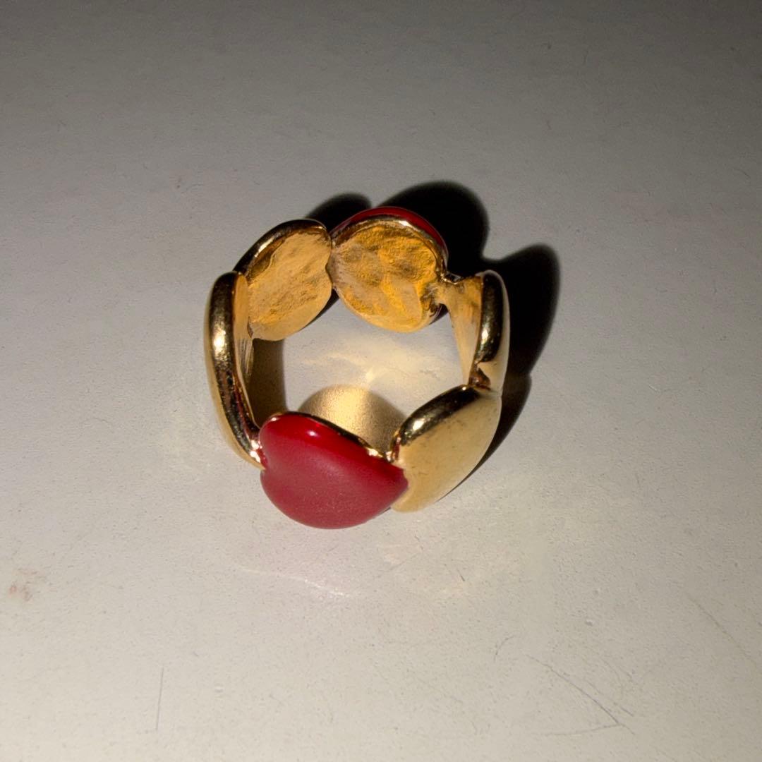 ルイヴィトン パシオン ハート ゴールド リング LOUIS VUITTON