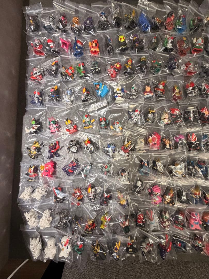 仮面ライダーキッズ 指人形 293体セット
