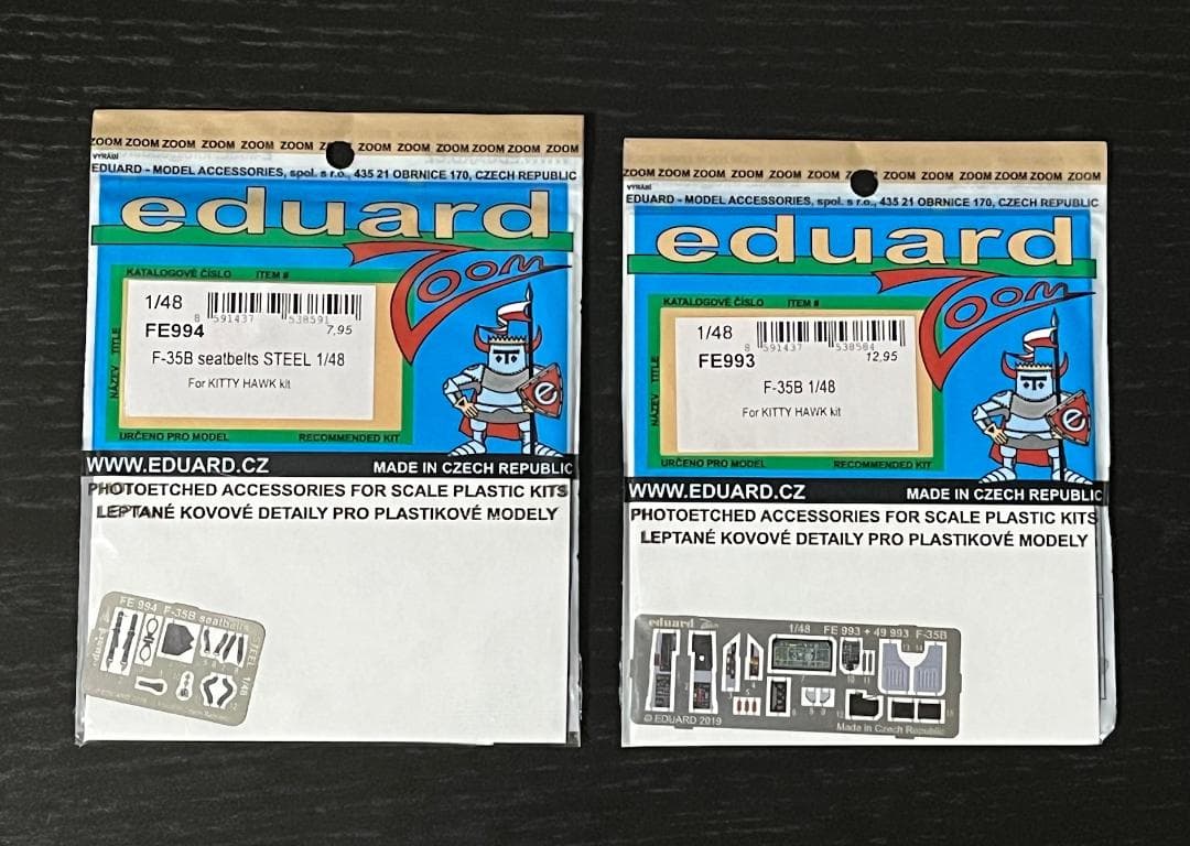 F-35B　ライトニングⅡ　キティホーク　エッチングパーツ　セット　プラモデル