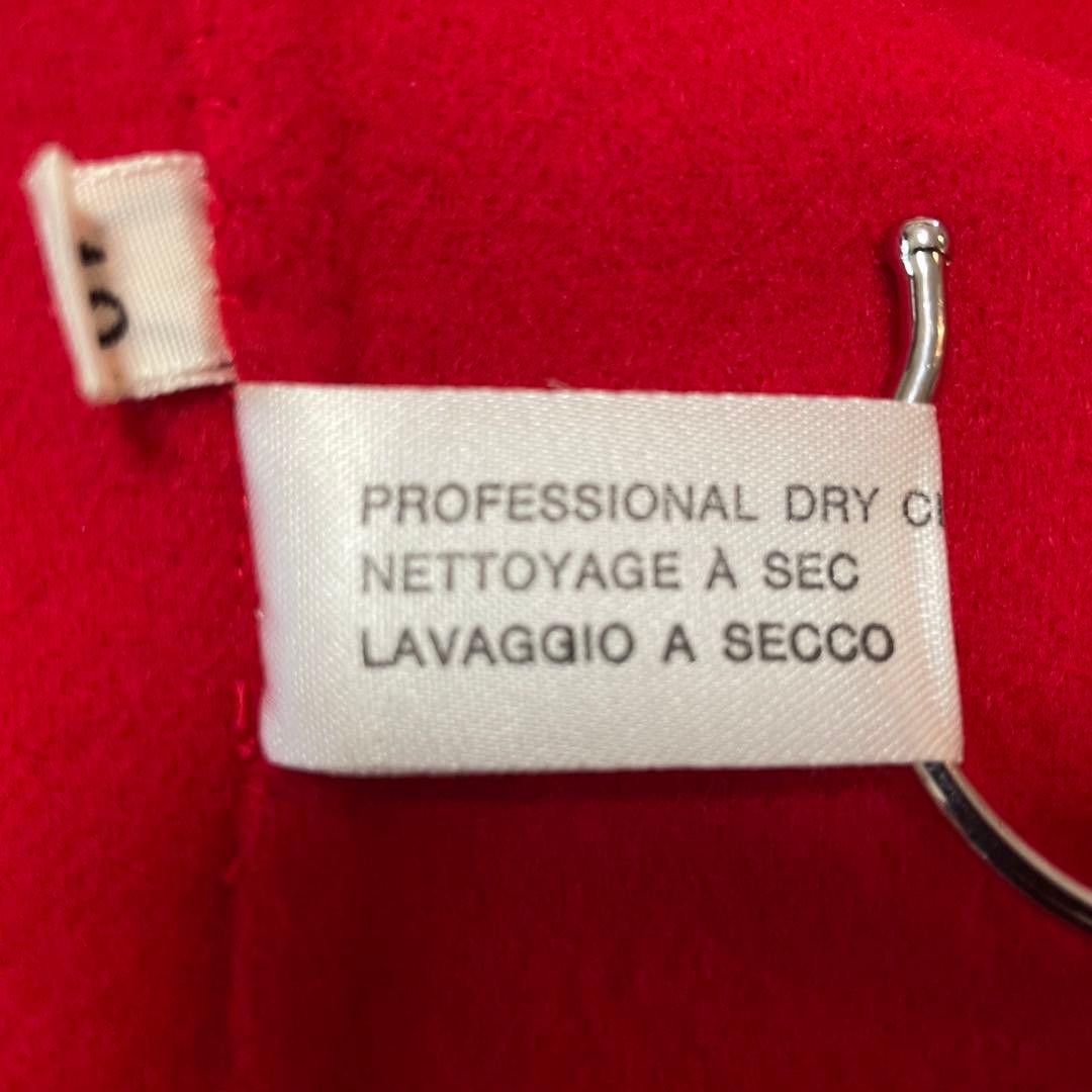ALTUNA アニオナ　高級ウールコート　イタリア製　レッド　レディース　42