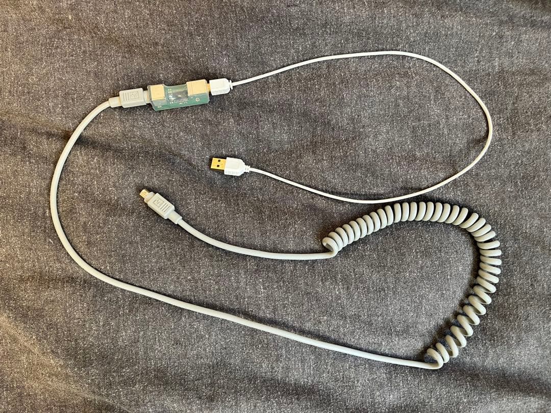 初代 Apple extended keyboard US配列 USBアダプター