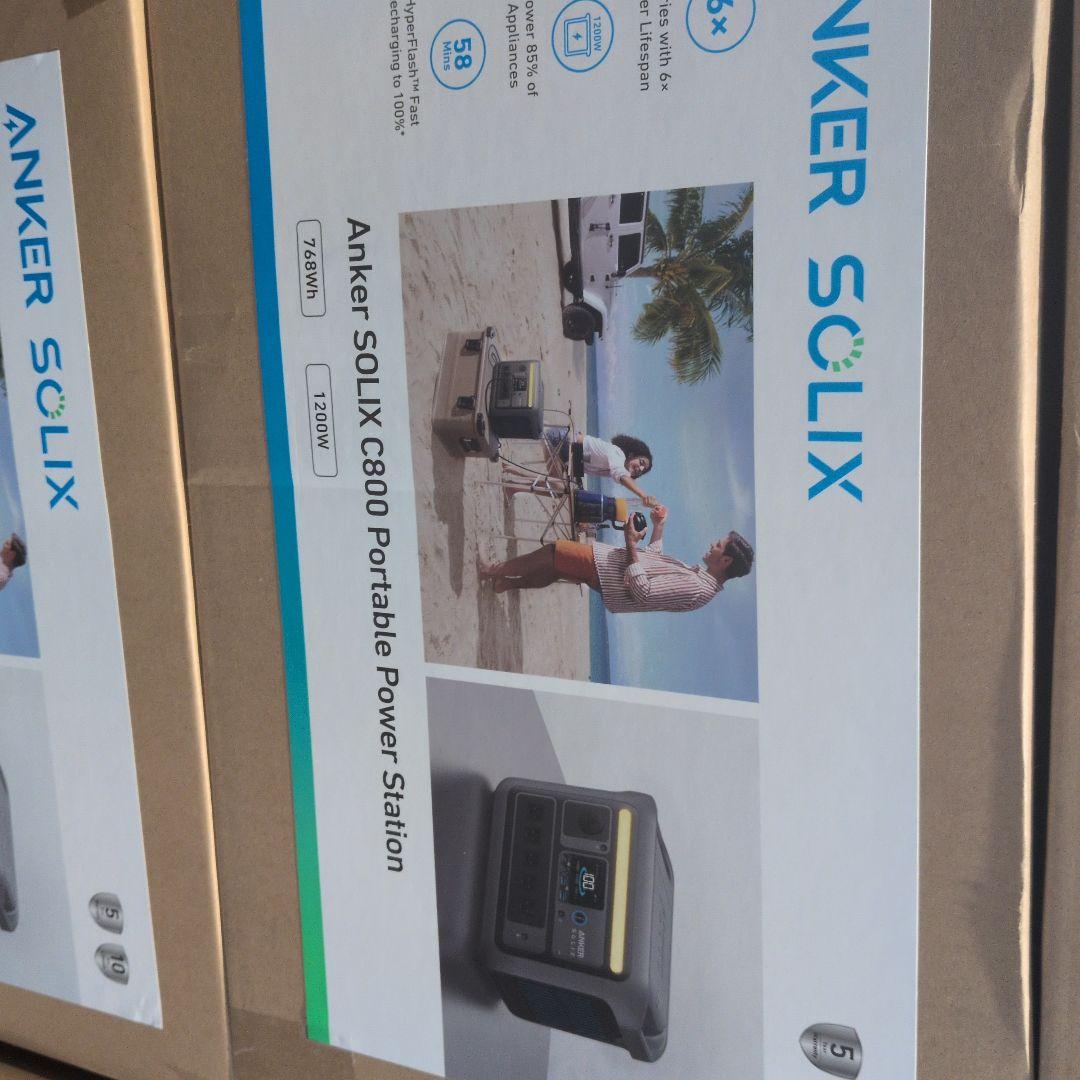 十六夜専用　Anker SOLIX C800 ポータブル電源