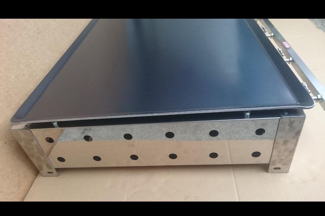 プロパンガスグリラー 大量調理に 模擬店 ７５cm 業務用 鉄板焼 学園文化祭り