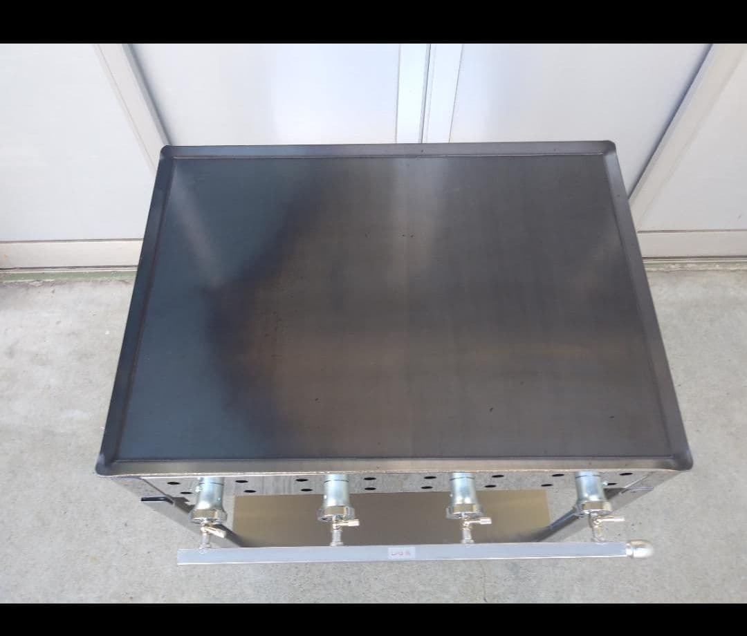 プロパンガスグリラー 大量調理に 模擬店 ７５cm 業務用 鉄板焼 学園文化祭り