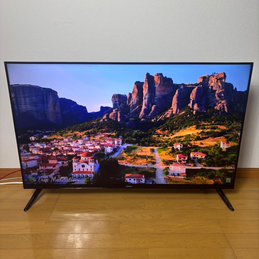 あ*あ様 【美品】KONKA 4K対応 43型チューナーレステレビ 2022年製