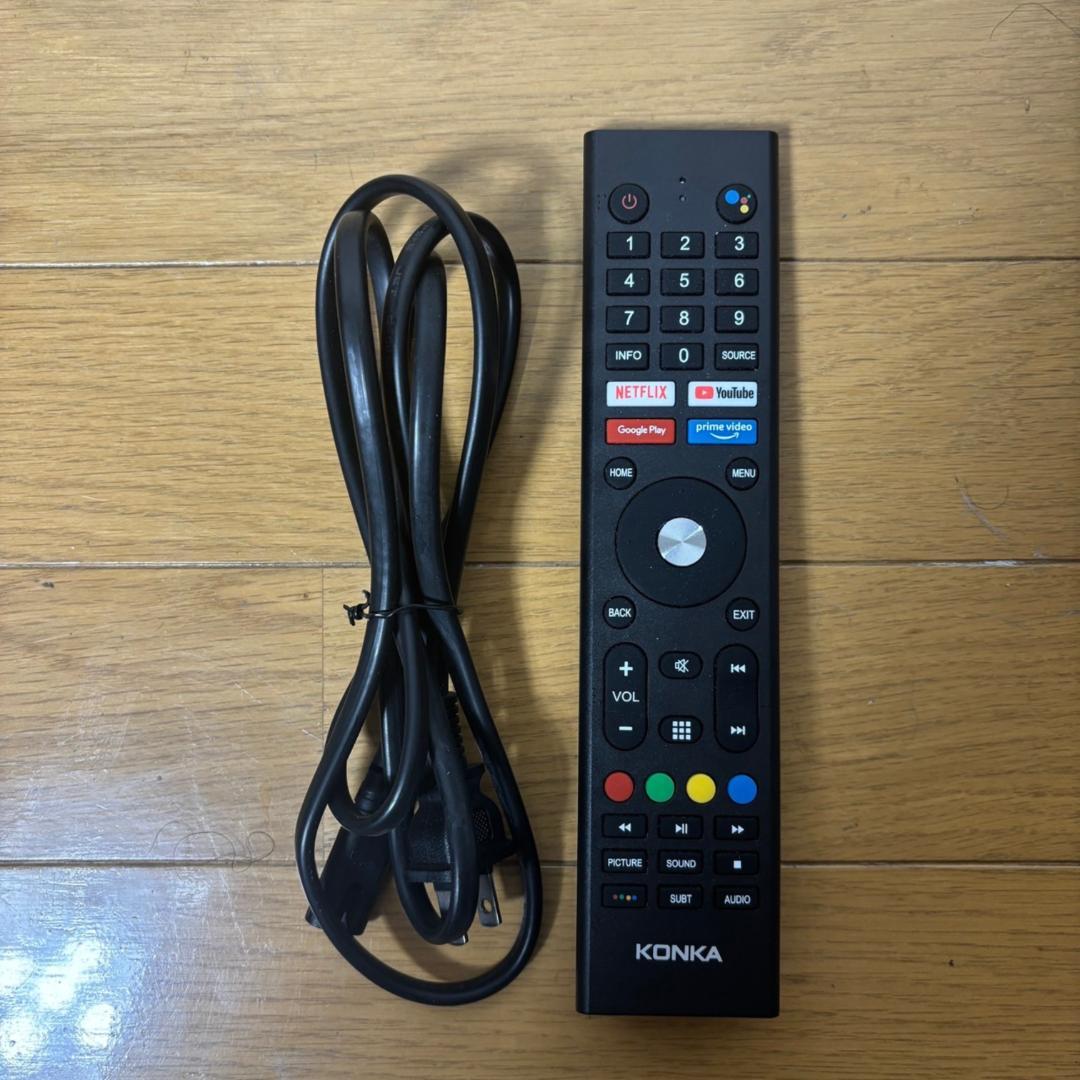 あ*あ様 【美品】KONKA 4K対応 43型チューナーレステレビ 2022年製