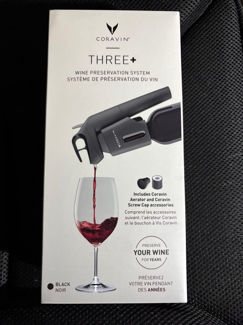 ☆新品未使用品☆ CORAVIN THREE+ ワイン保存システム