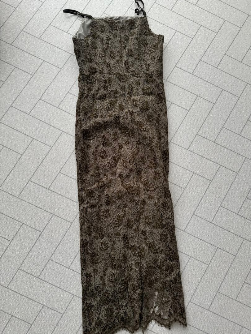 Leja パール付きボレロ　刺繍キャミワンピ　オケージョン　結婚式　お呼ばれ