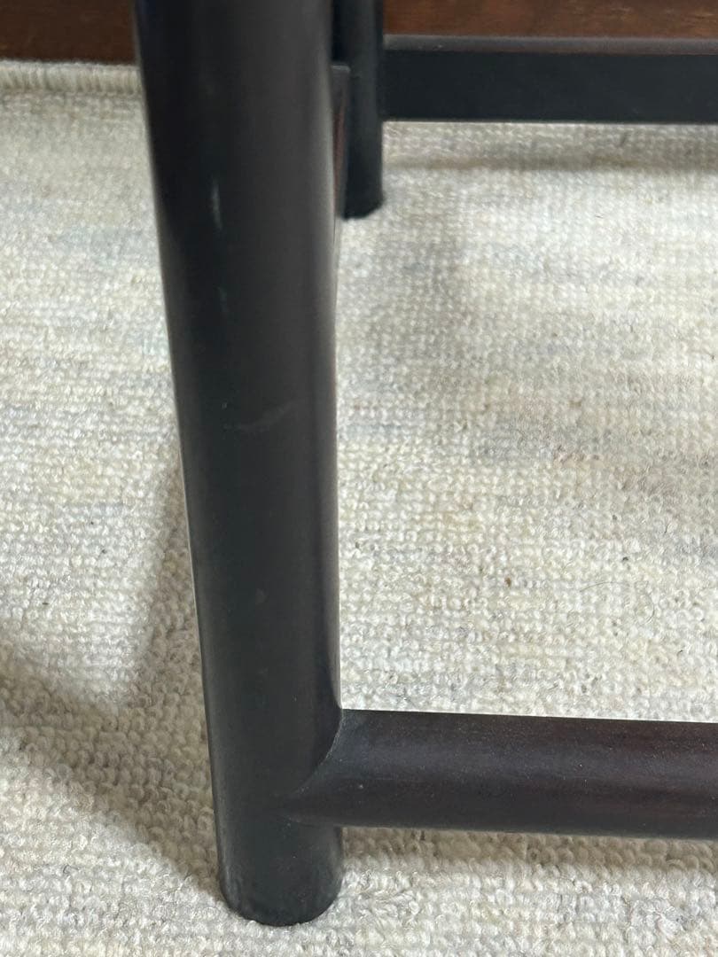 紅木　花台　唐木　茶道具　送料込み0910