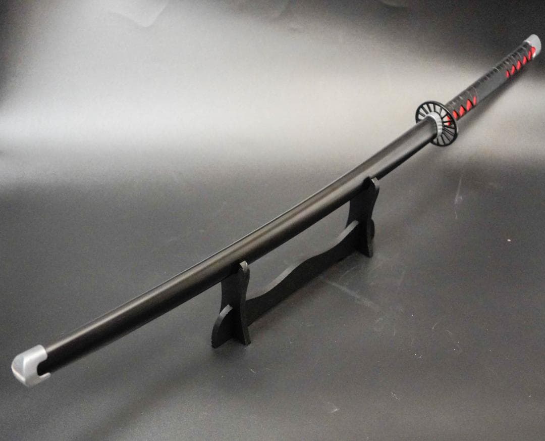 炭次郎　日輪刀　コスプレ　金属　刀　剣　鍔放射　国内100cm 【残3】