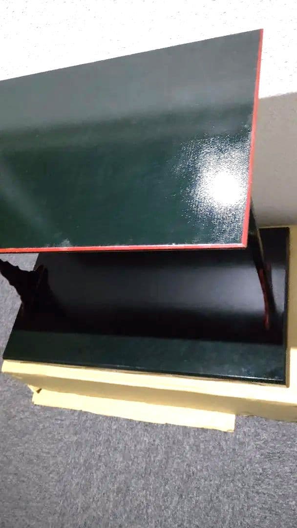 茶道具、及台子、宗旦好、青漆爪紅、ちか15番