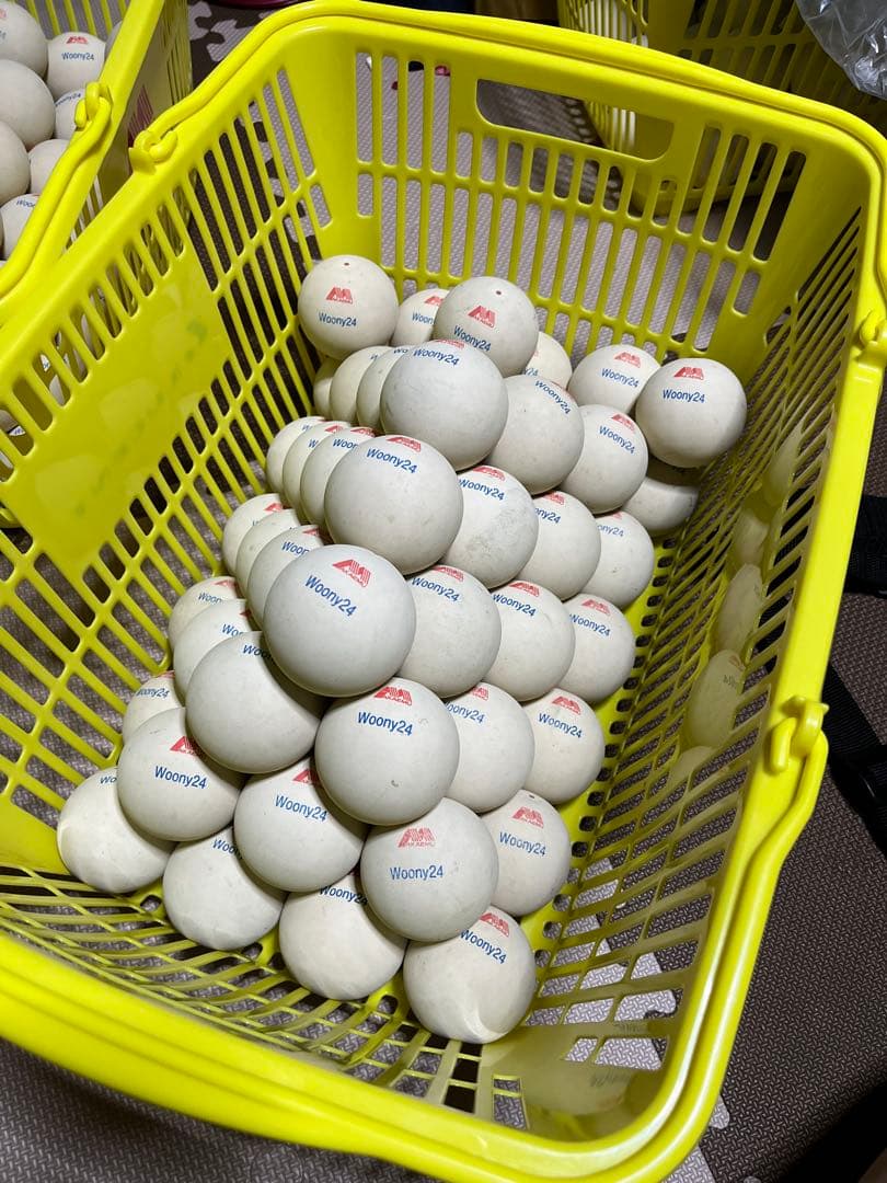 にこshops専用 ソフトテニスボール　アカエム【公認球】