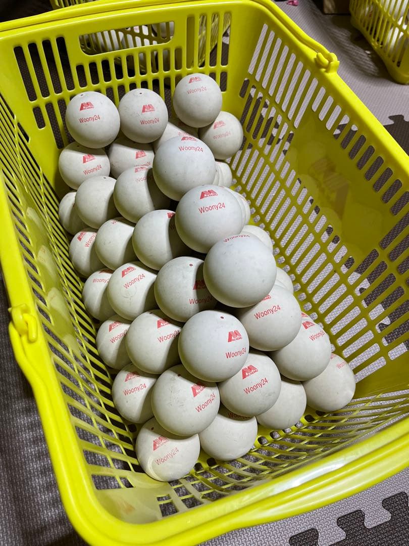 にこshops専用 ソフトテニスボール　アカエム【公認球】