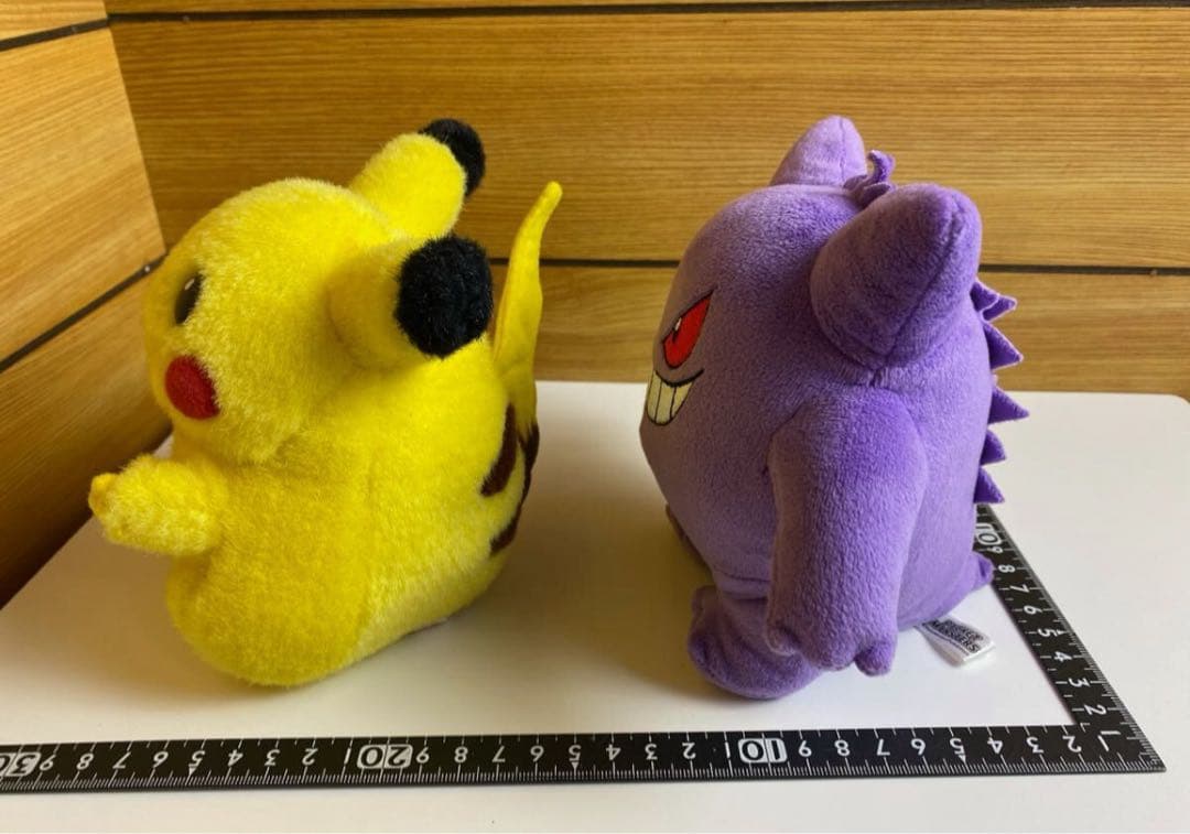 赤タグ　TOMY 初期 ピカチュウ ぬいぐるみ 初代　当時物 ゲンガー