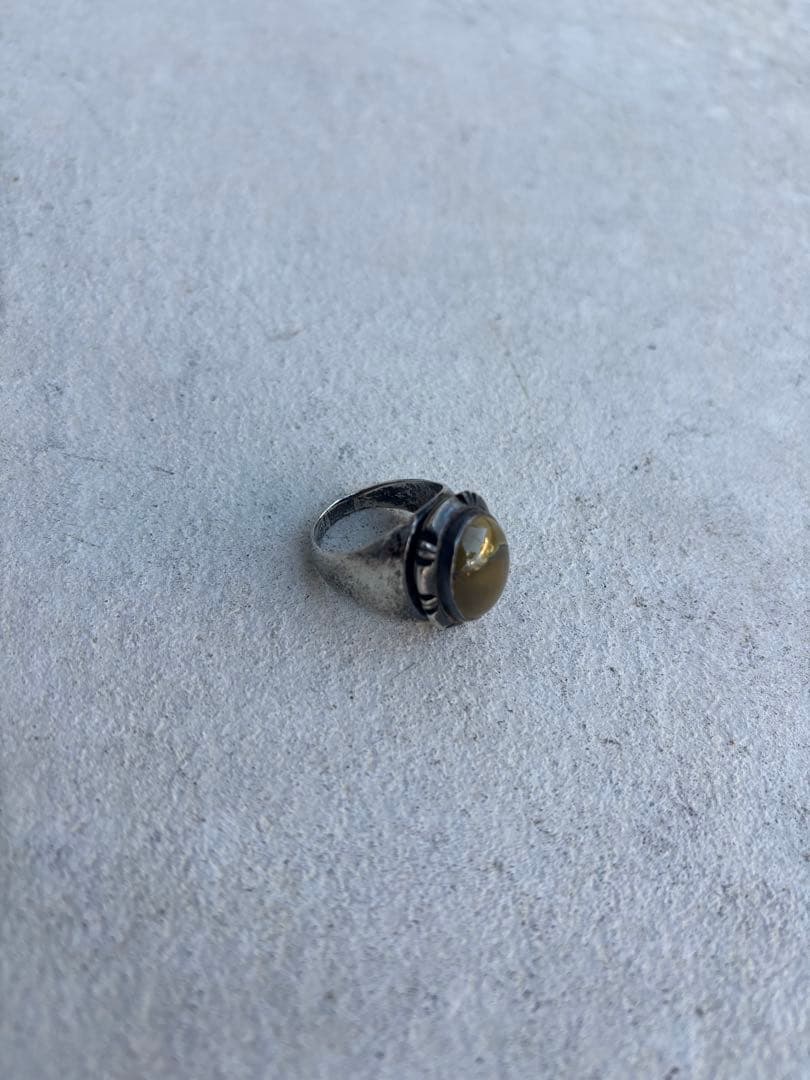 【希少】 ナバホ族のジュエリー F.Arviso ターコイズリング17号