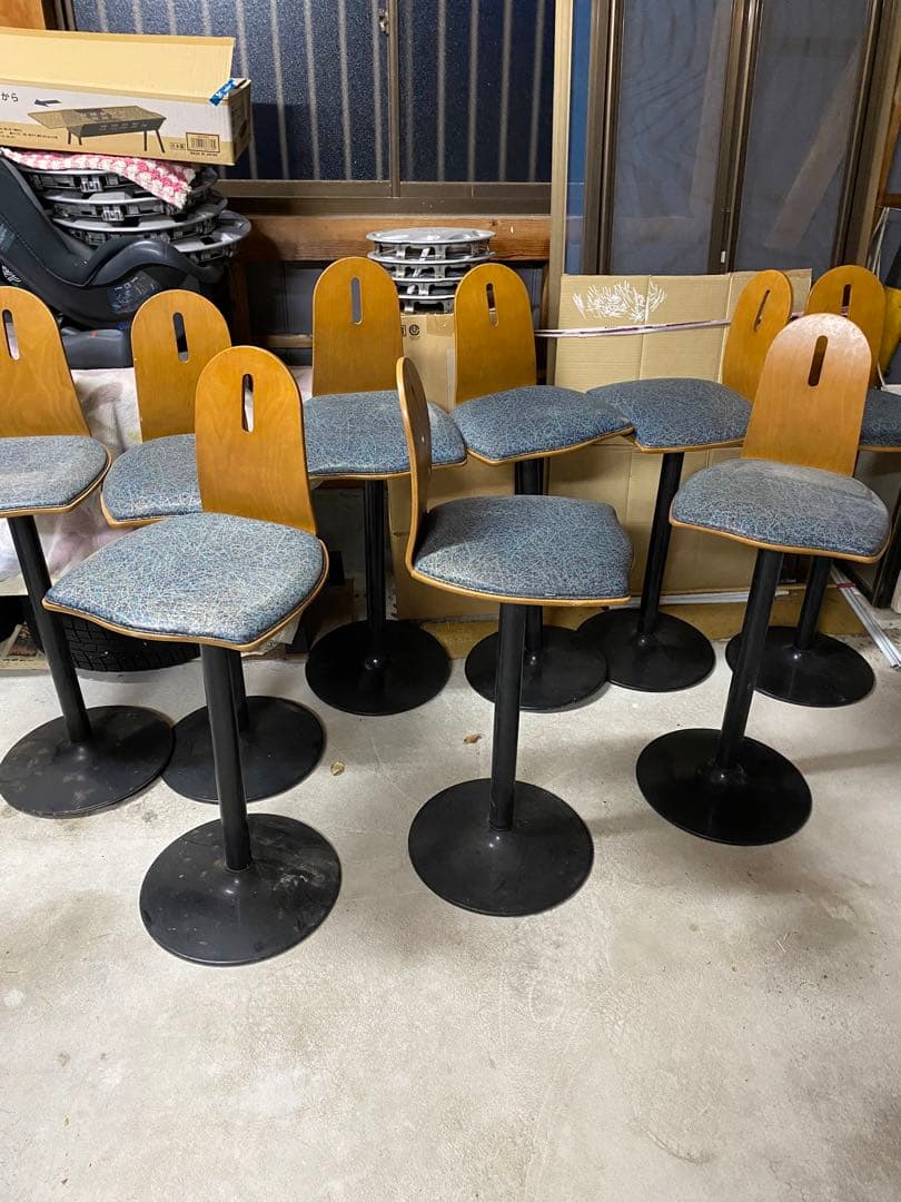 スタンドタイプ バーチェア 1脚