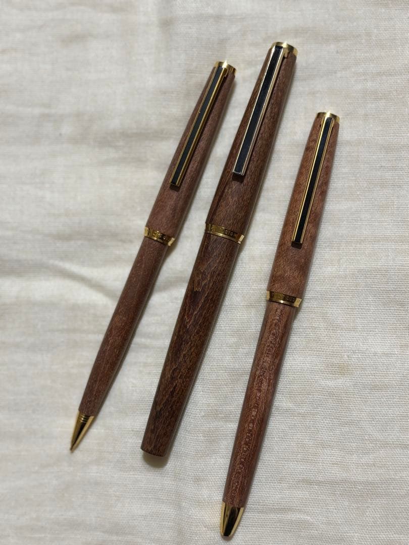 パイロット　カスタムカエデ 万年筆　ボールペン　シャープペンシルセット
