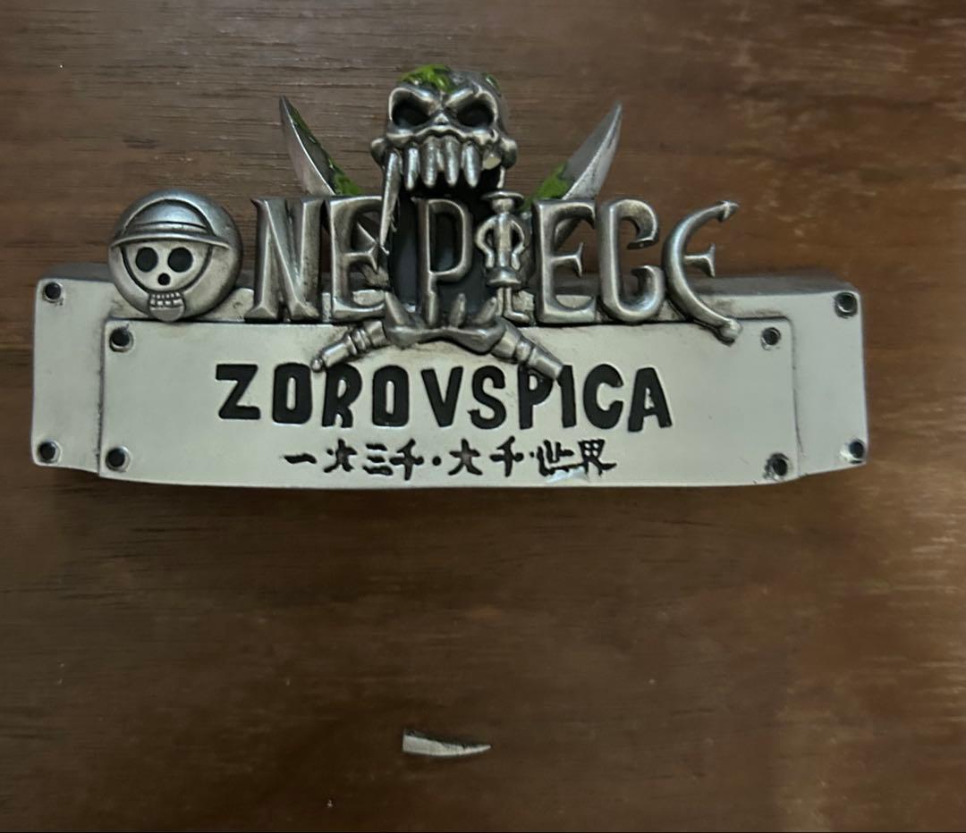 【希少品】 ワンピース ゾロvsピーカ フィギュア ガレージキット スタチュー