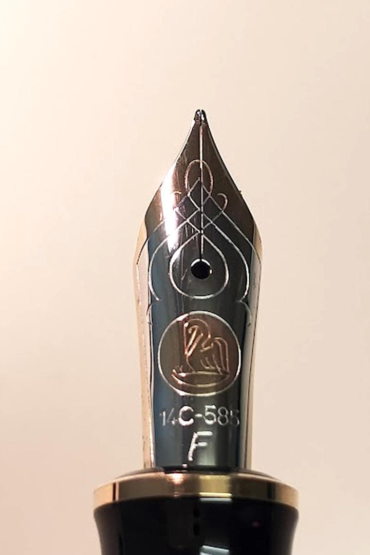 ペリカン Pelikan スーベレーンM600 万年筆 吸入式 首軸にサビなし