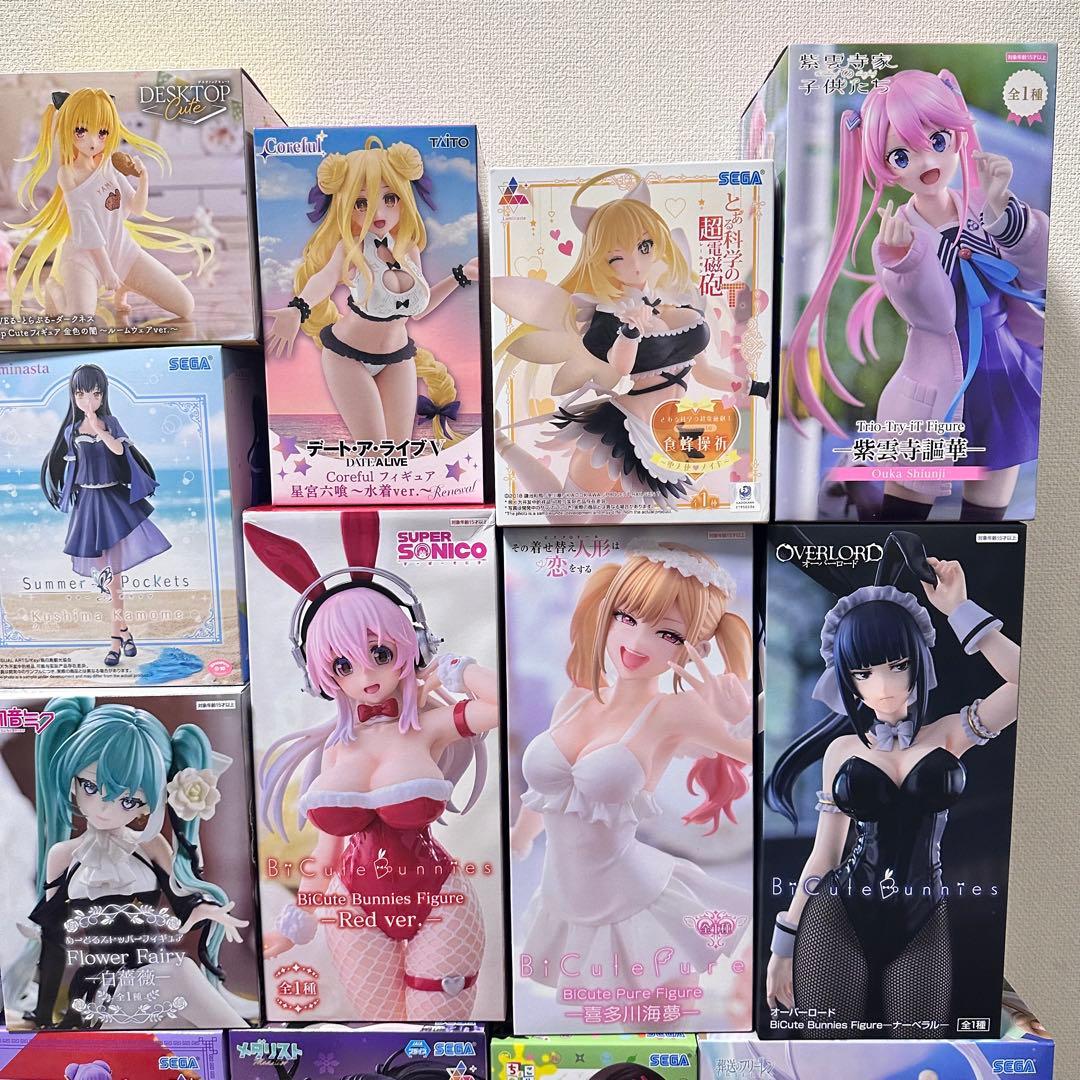 最新プライズフィギュア 25個セット セット販売　美少女　ジャンプ系