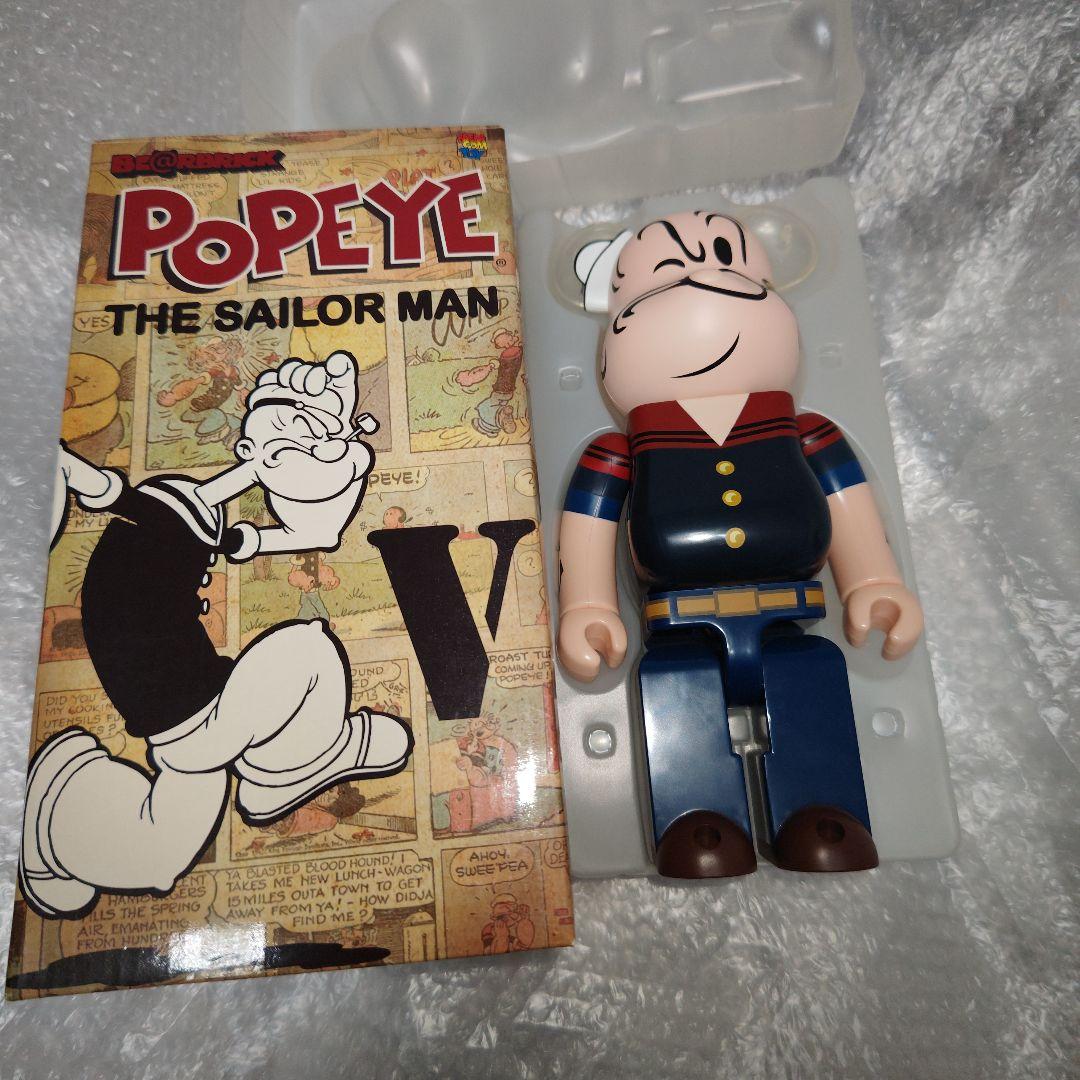 ベアブリック　ポパイ　400％　DRX　NAVY　BE@RBRICK