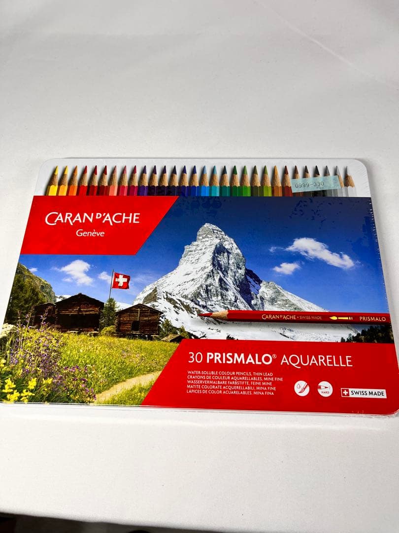 CARAN D'ACHE PRISMALO 30色 水彩色鉛筆