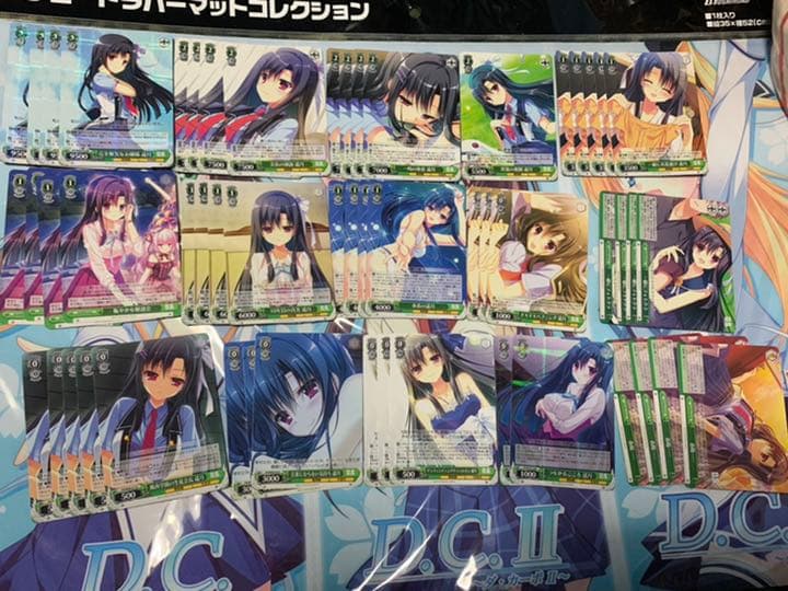 ヴァイスシュヴァルツ ダルセーニョ 風南島デッキ パーツ&光り物込み スリーブ付