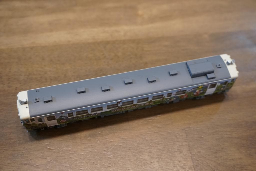 ＴＯＭＩＸ キハ40　2085　只見線　ユネスコエコパーク　ラッピング車　Ｍ車