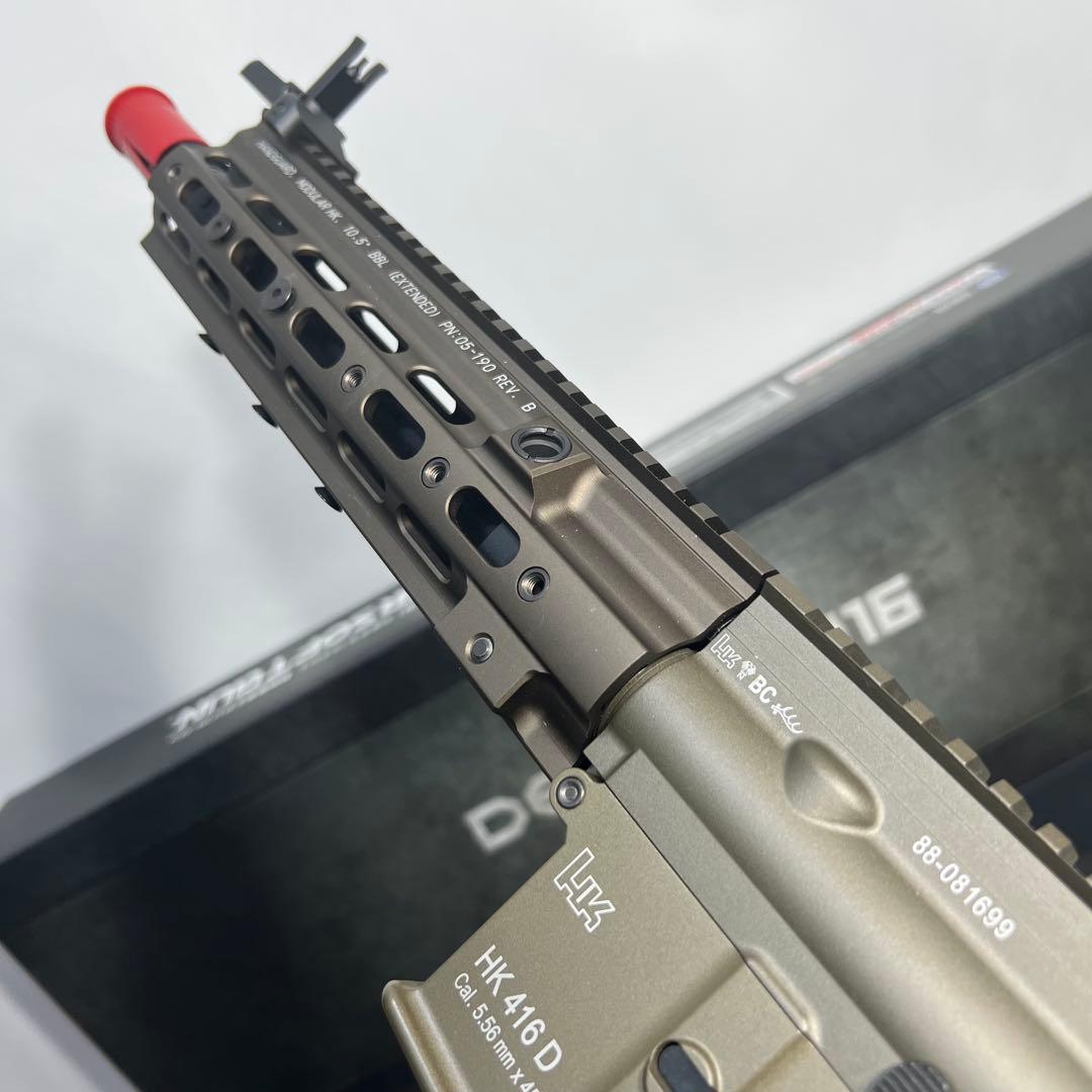 美品　東京マルイ 次世代 HK416 デルタカスタム　バッテリー付
