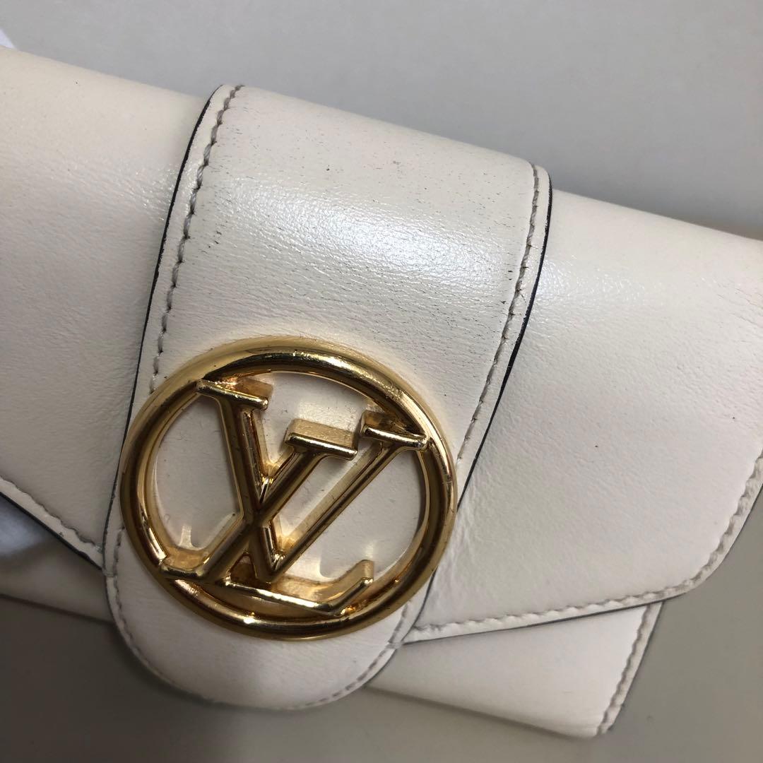 ルイヴィトン 3つ折財布　ポルトフォイユLVポンヌフコンパクト