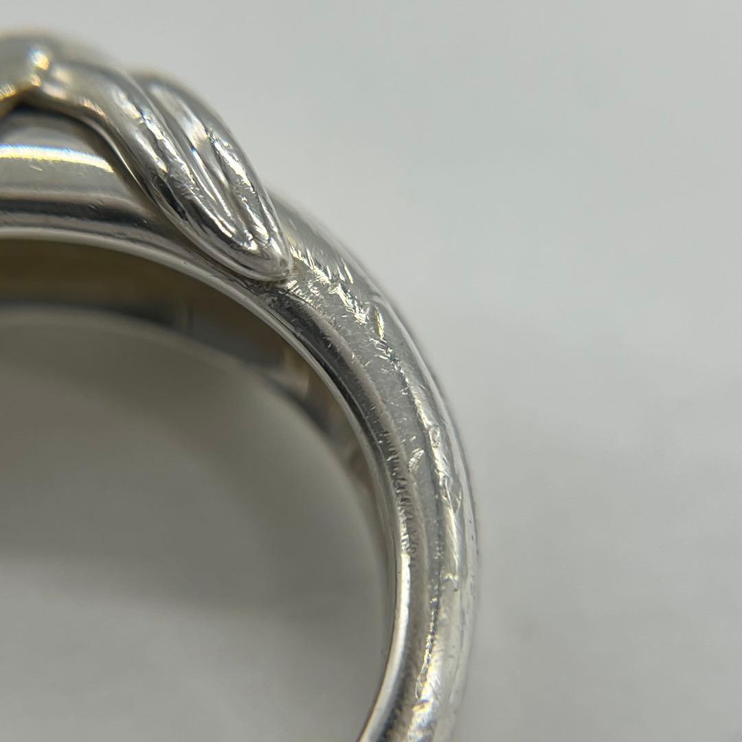 ティファニー TIFFANY シグネチャークロス リング 11号 SV925