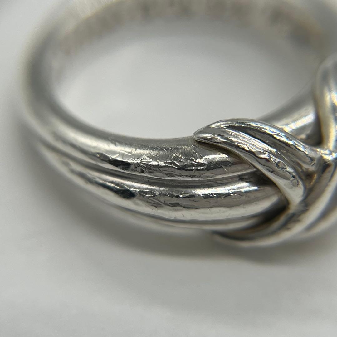 ティファニー TIFFANY シグネチャークロス リング 11号 SV925