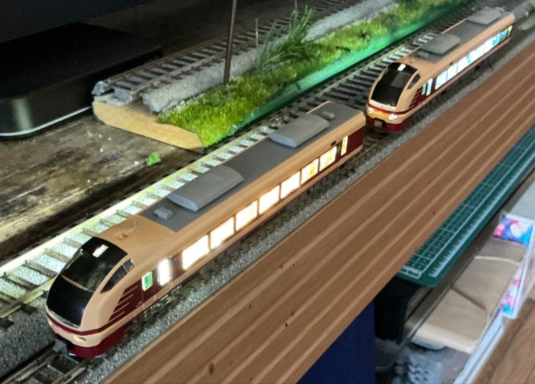 【新品セール】室内灯付　グリーンマックスE653-1000 国鉄特急色