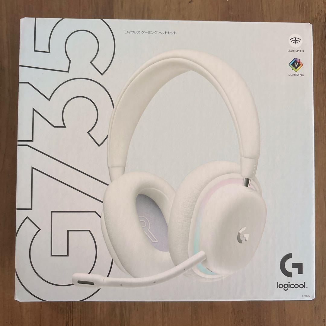 ロジクール G735 ワイヤレスゲーミングヘッドセット ホワイト