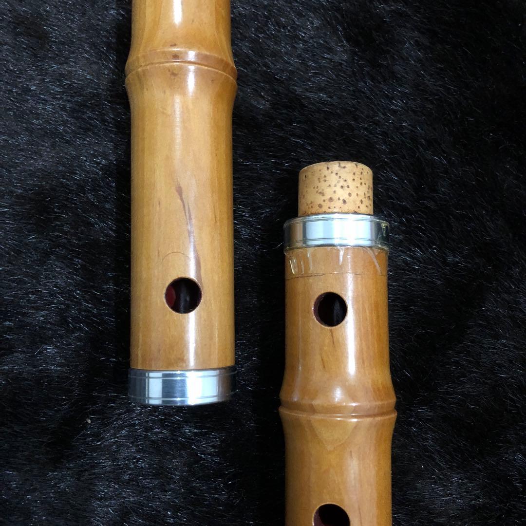 尺八　二尺正寸管　清風銘